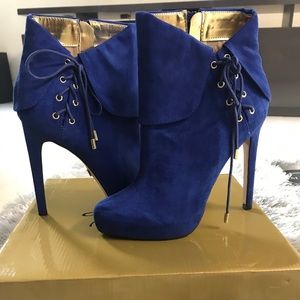 Royal Blue bootie